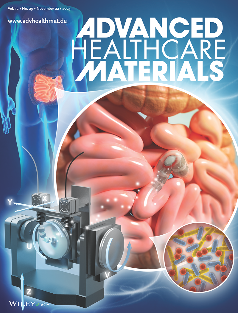 LetPub Journal Cover Art Design - Whole Model Path Planning-Guided Multi-Axis and Multi-Material Printing of High-Performance Intestinal Implantable Stent