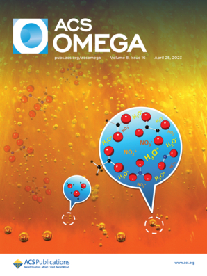 LetPub Journal Cover Design Service Art Sample, ACS Omega Cover 1